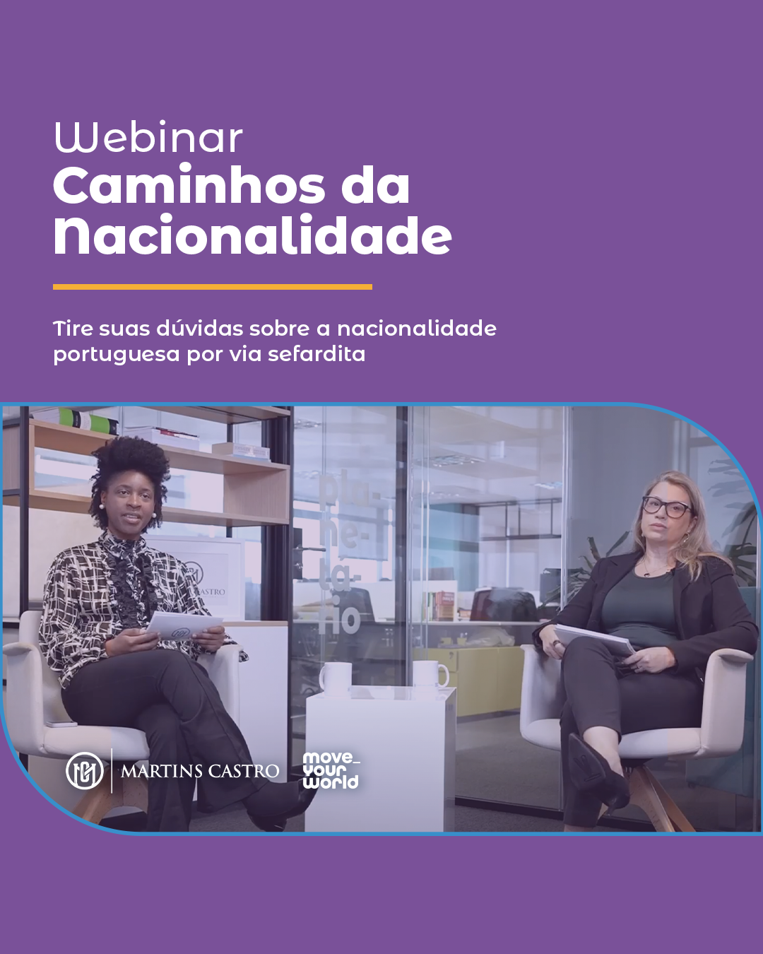Webinar Caminhos da Nacionalidade esclarece dúvidas sobre a nacionalidade portuguesa por via sefardita
